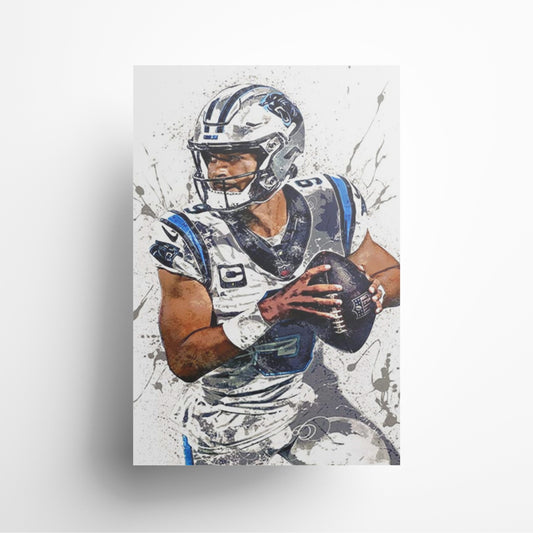 Bryce Young - Carolina Panthers Canvas
